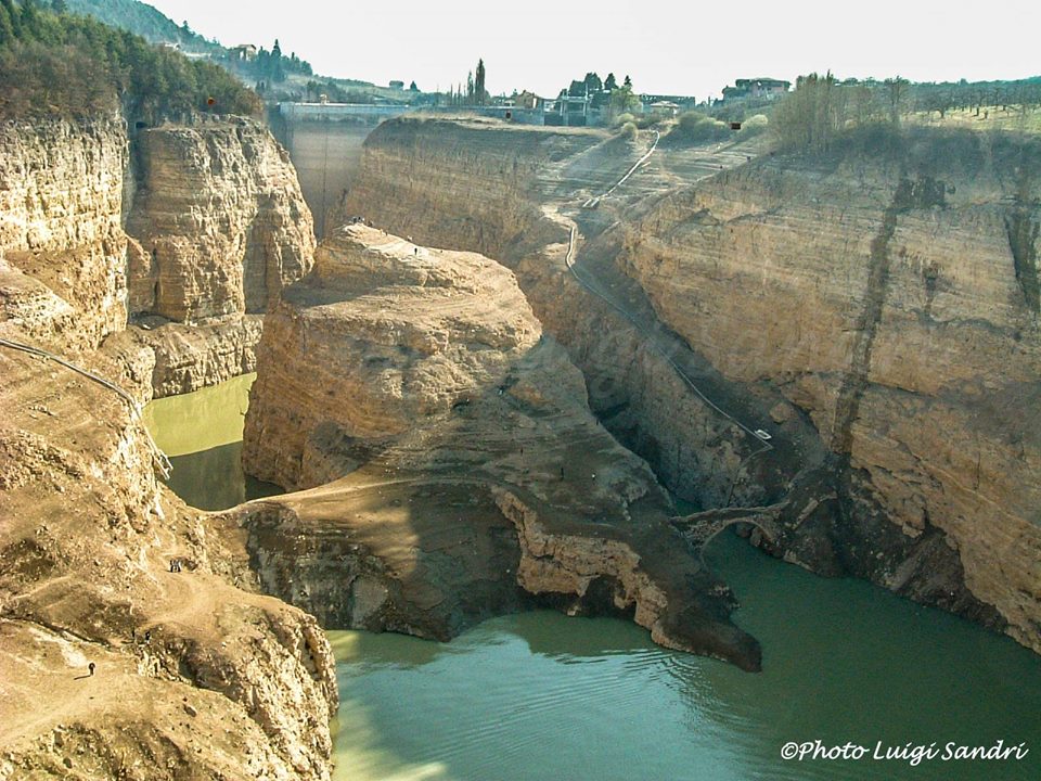 ponte alto-ponti sommersi val di non