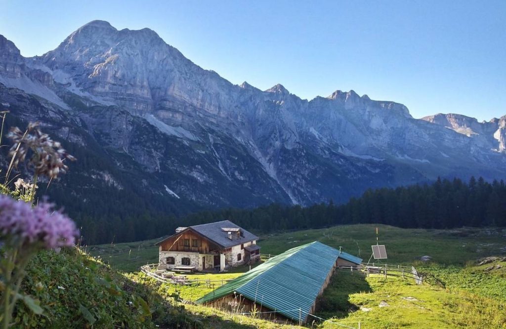 itinerari valle di Tovel-malga flavona