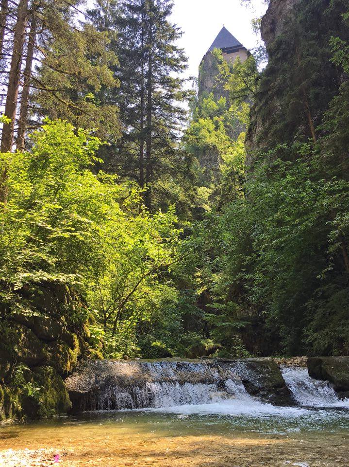 itinerari-a piedi a san romedio-canyon-val di non