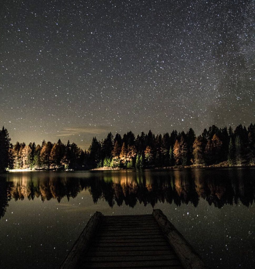 guardare le stelle in val di non-lago-di-Tret-Caterina-Zini