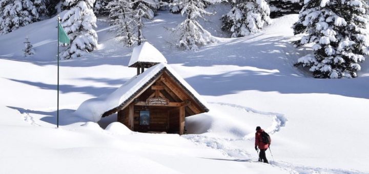 montagna in inverno-trentino