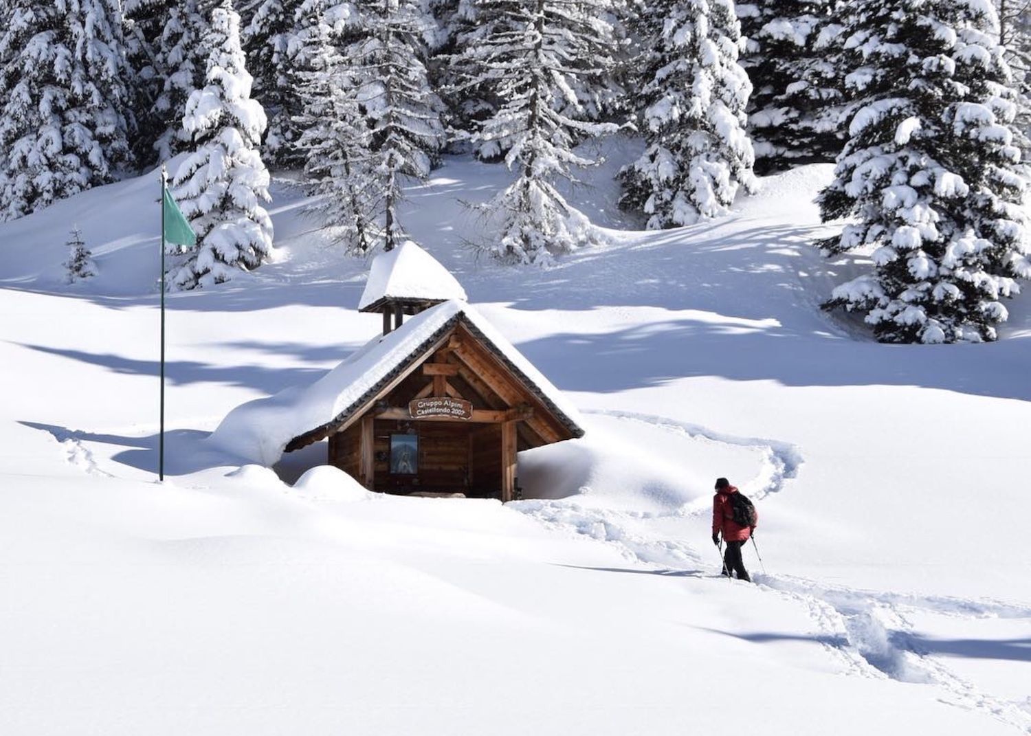 montagna in inverno-trentino