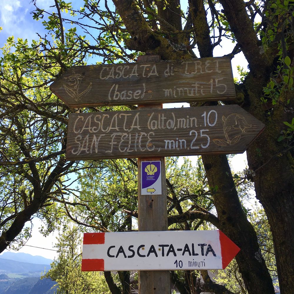 Cascata di tret-indicazioni cascata alta