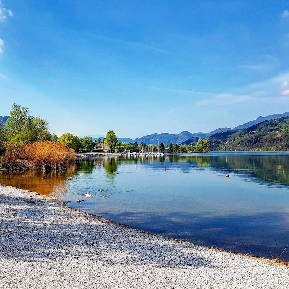 bandiera blu-lago di caldonazzo-@blue.winger-i love val di non