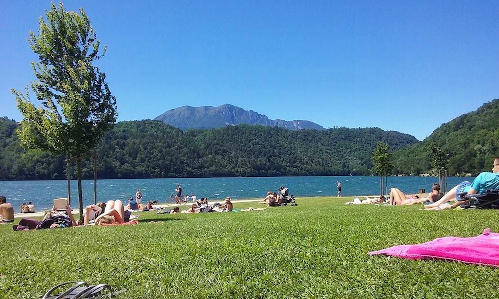 bandiera blu-lago di levico-elisabetta chin-i love val di non