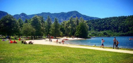 spiagge bandiera blu in trentino-lago di levico-stefano stocchero-i love val di non