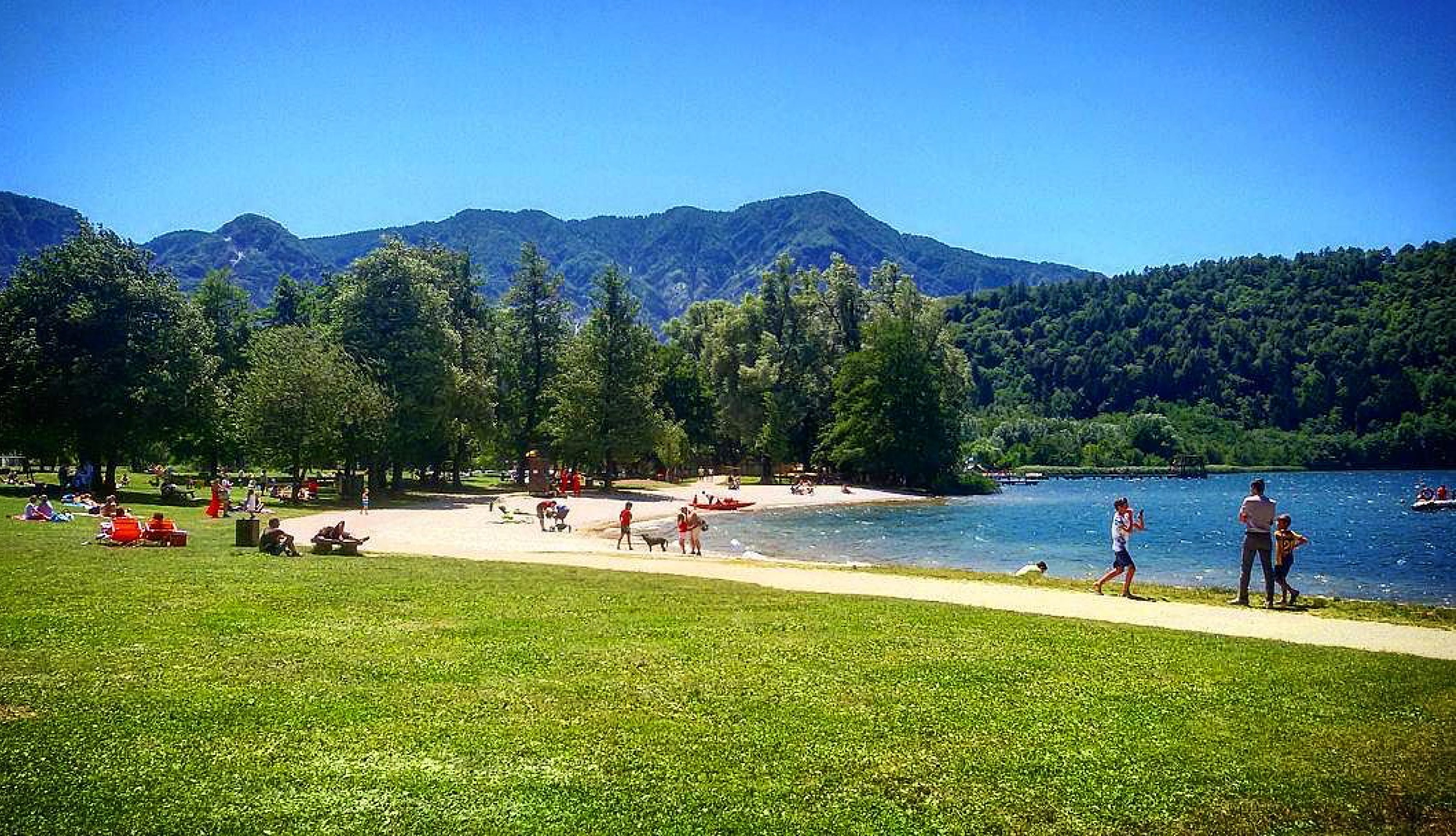 spiagge bandiera blu in trentino-lago di levico-stefano stocchero-i love val di non