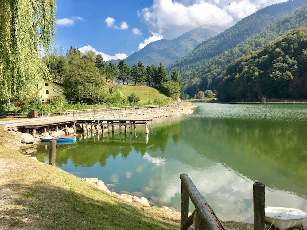 bandiera blu-lago di roncone-jacopo sala-i love val di non