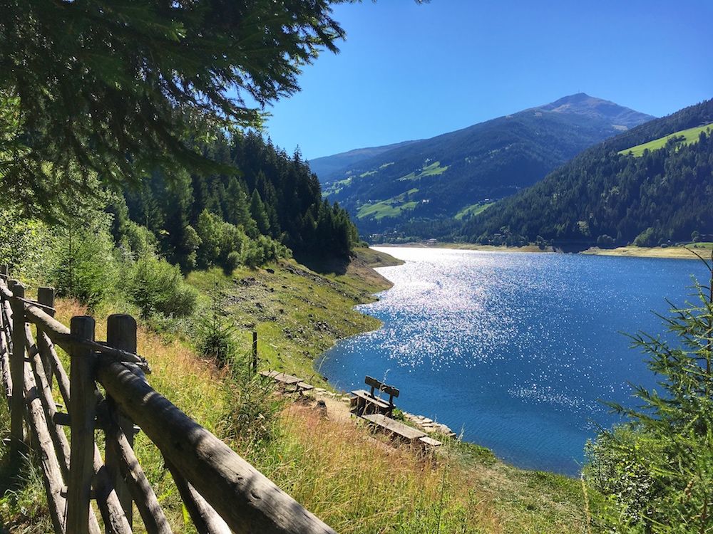 val d'ultimo lago di zoccolo