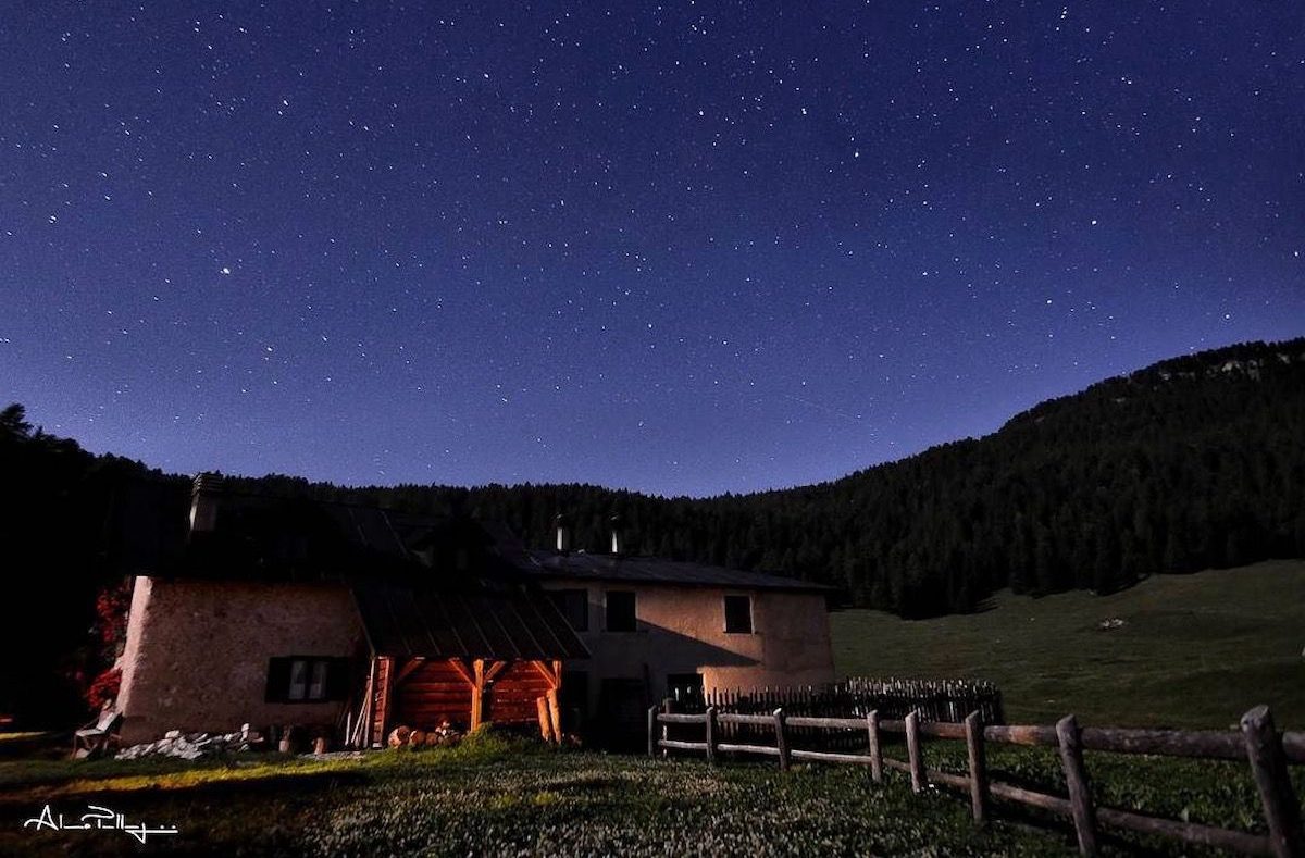 guardare le stelle in Val di Non 