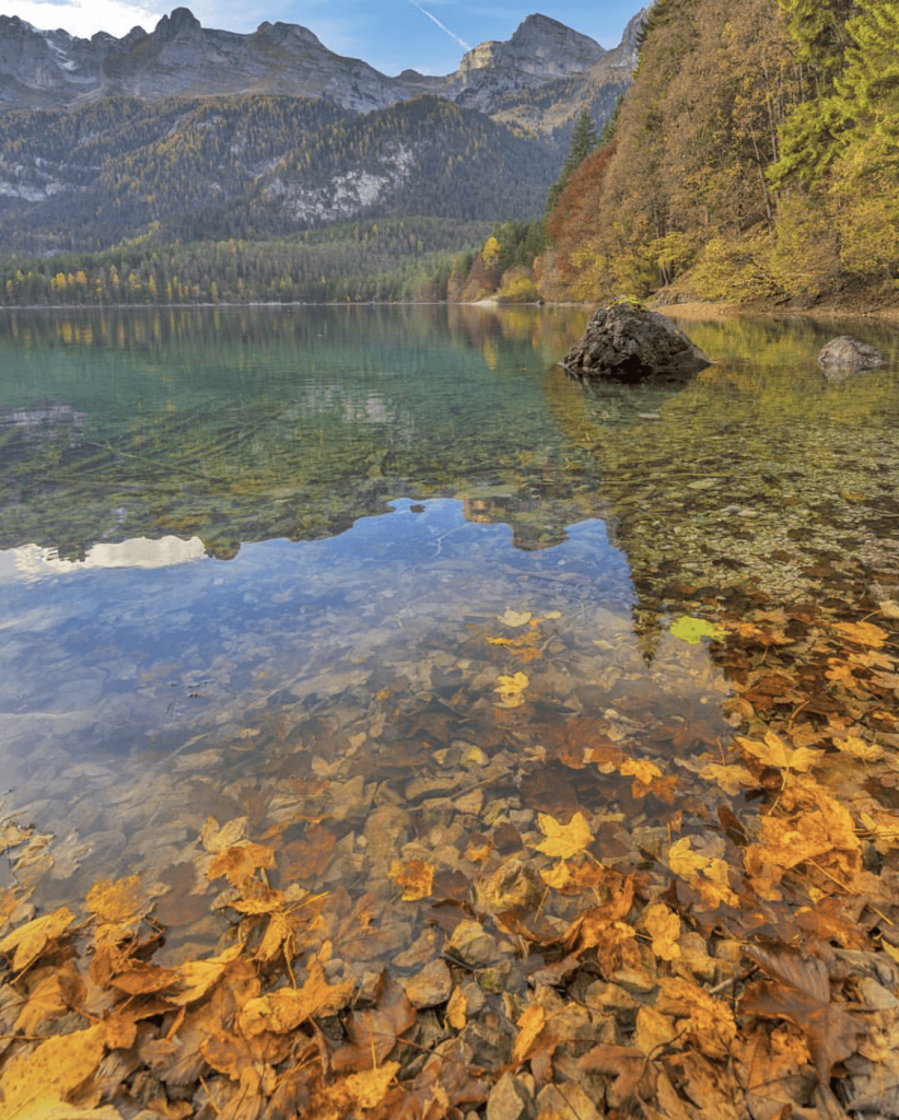 foliage al lago di tovel