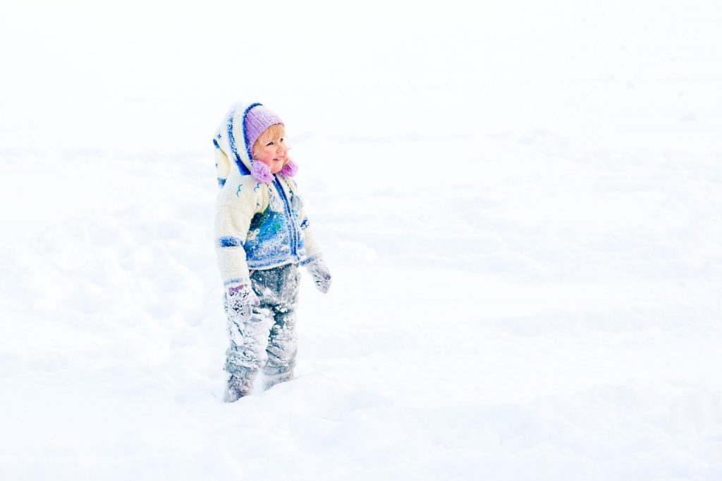 bambini quando nevica