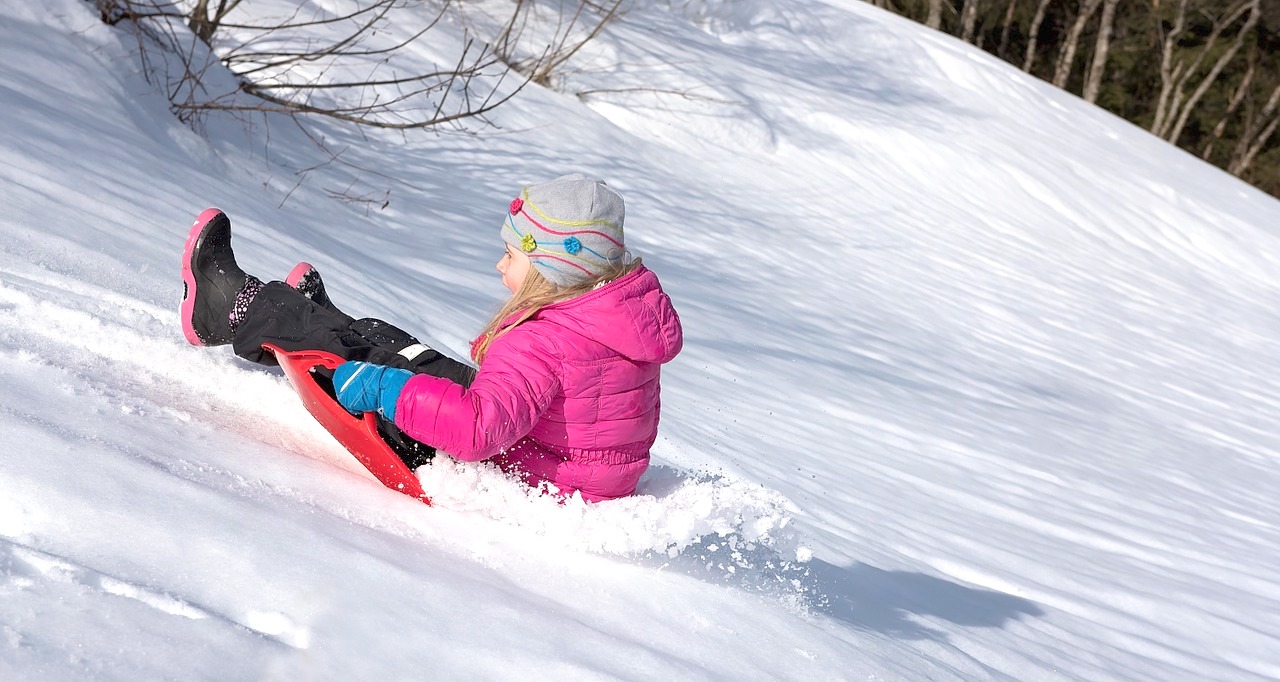 bambini quando nevica