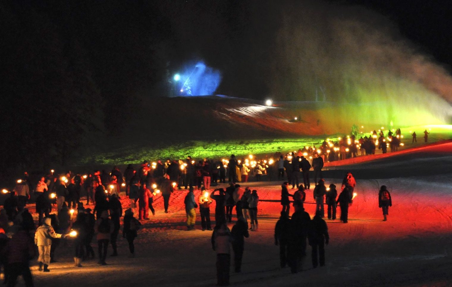 Capodanno Val di Non-la fiaccolata