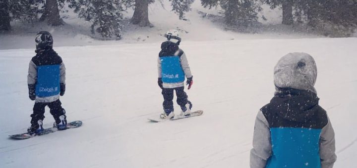 imparare a sciare da bambini