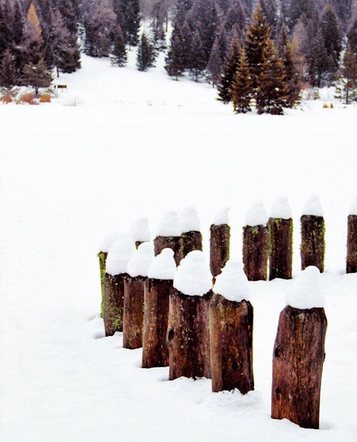 lago di tret-inverno in Val di Non