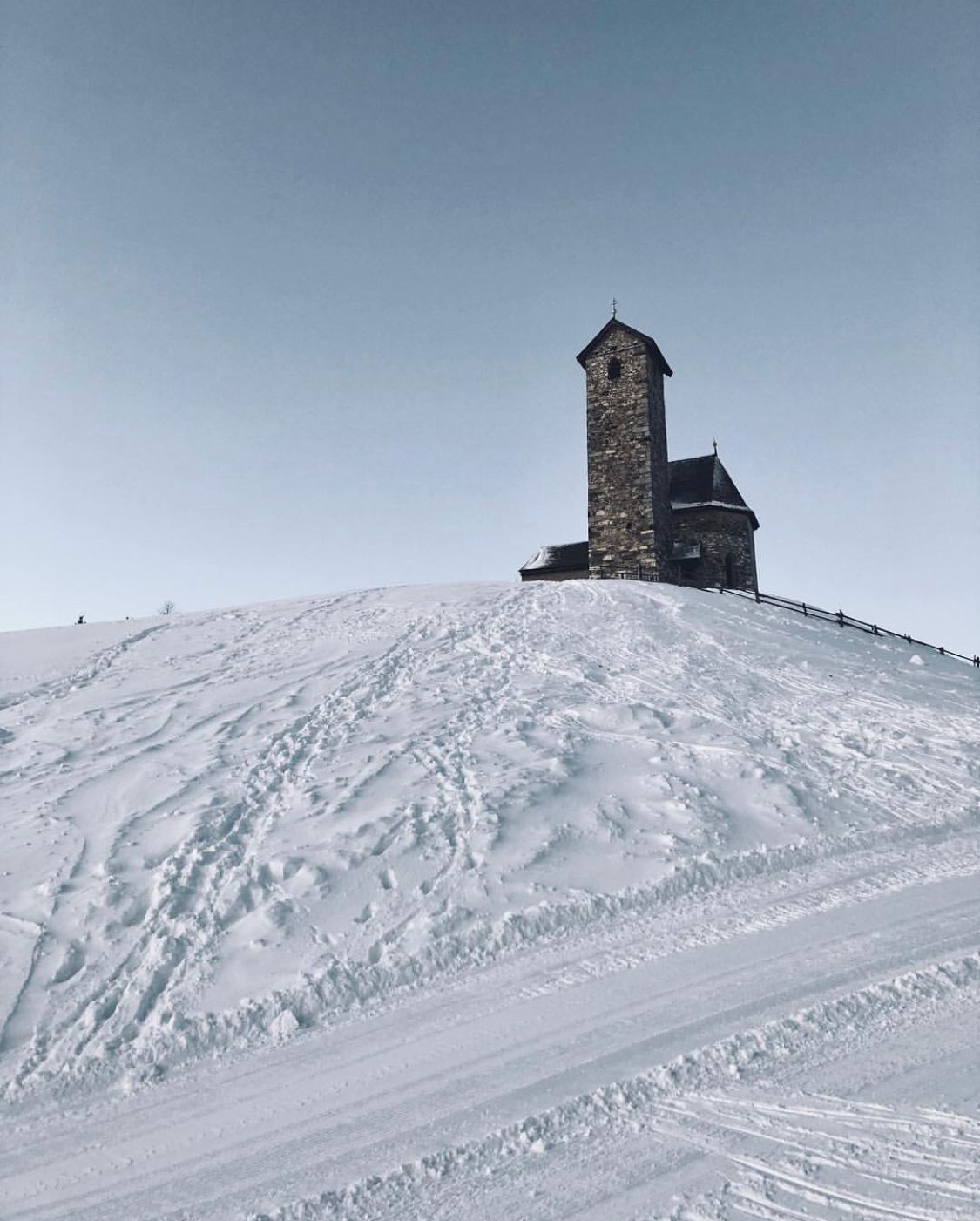 trentino alto adige in inverno - san vigilio 