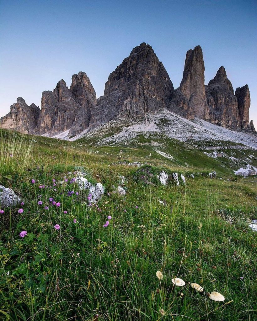 tre-cime-di-lavaredo-versante veneto-rifugio auronzo