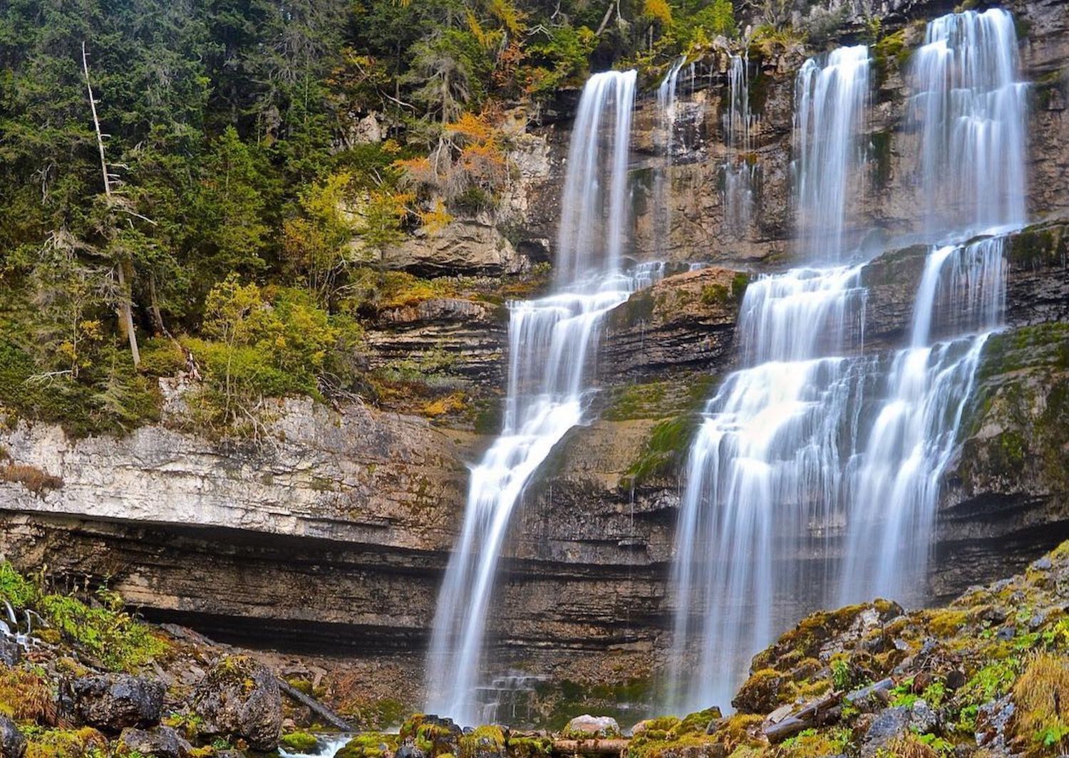 cascate in trentino