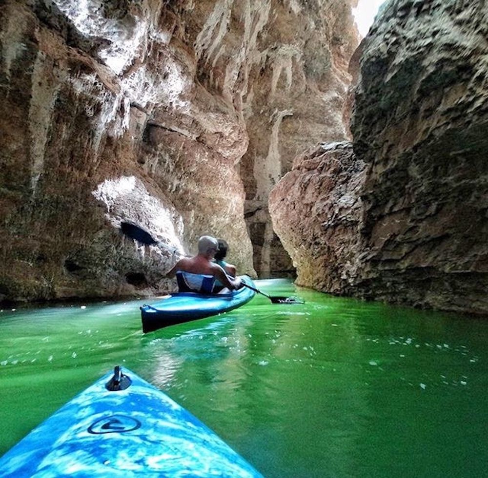 canoa lago di santa giustina