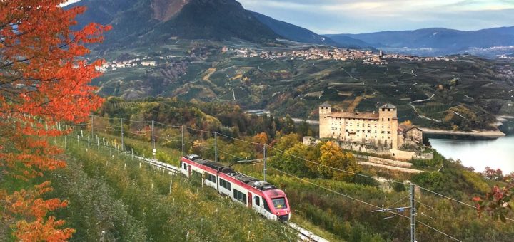 come arrivare in val di non in treno