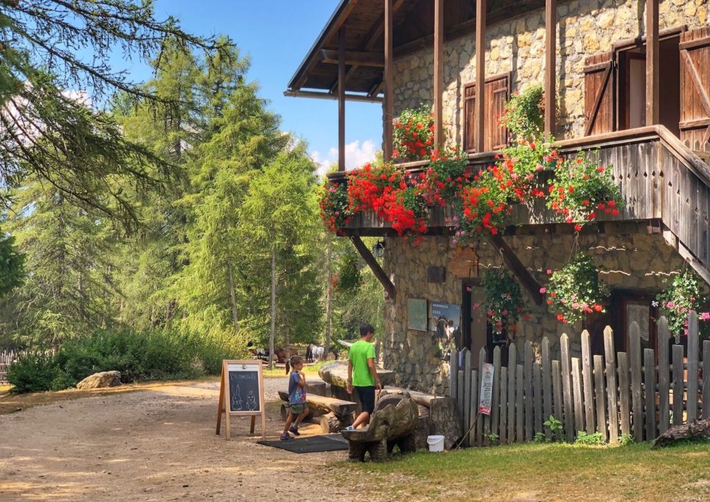 giro delle malghe in predaia-malga di coredo