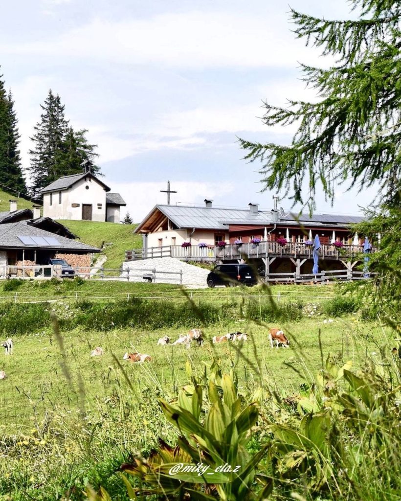 giro delle malghe sul monte roen