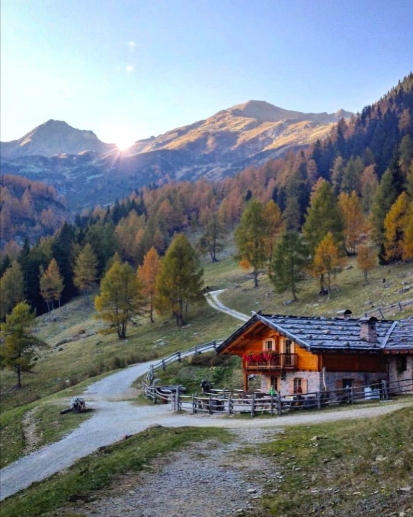 escursioni in val di non in autunno-malga kessel