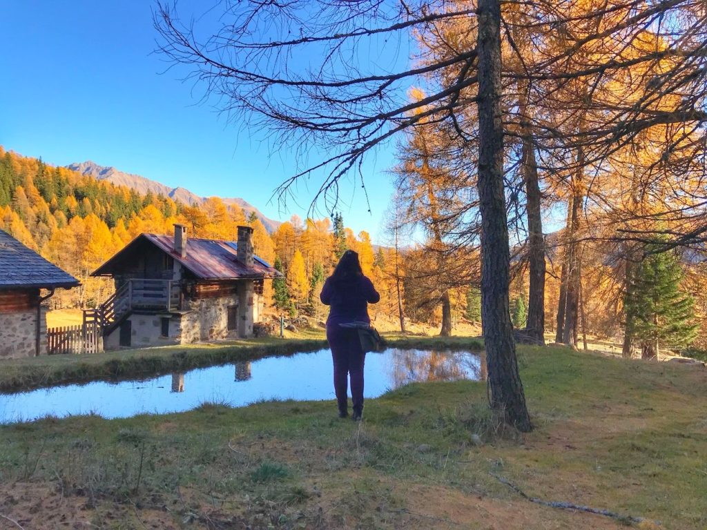 passeggiata a covel-pejo-autunno in val di sole