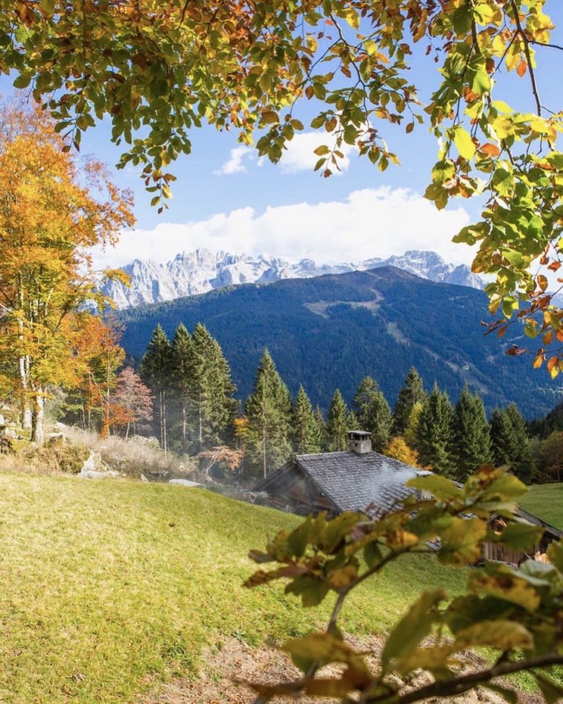 valli del trentino in autunno-val nambrone