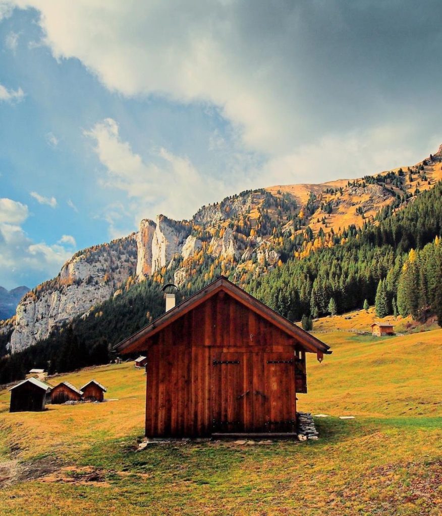 valli del trentino in autunno-val san nicolò