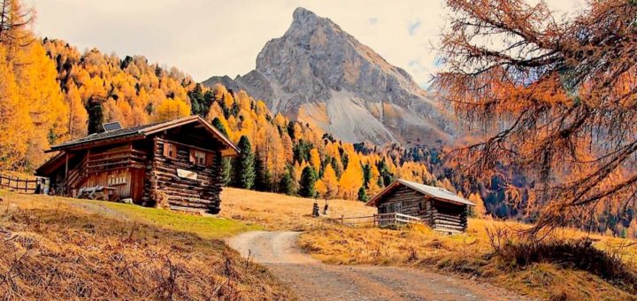 valli del trentino in autunno-val san nicolò