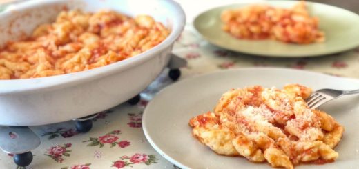 gnocchi dala presa-ricetta veloce gnocchi-variante gnocchetti tirolesi spatzle