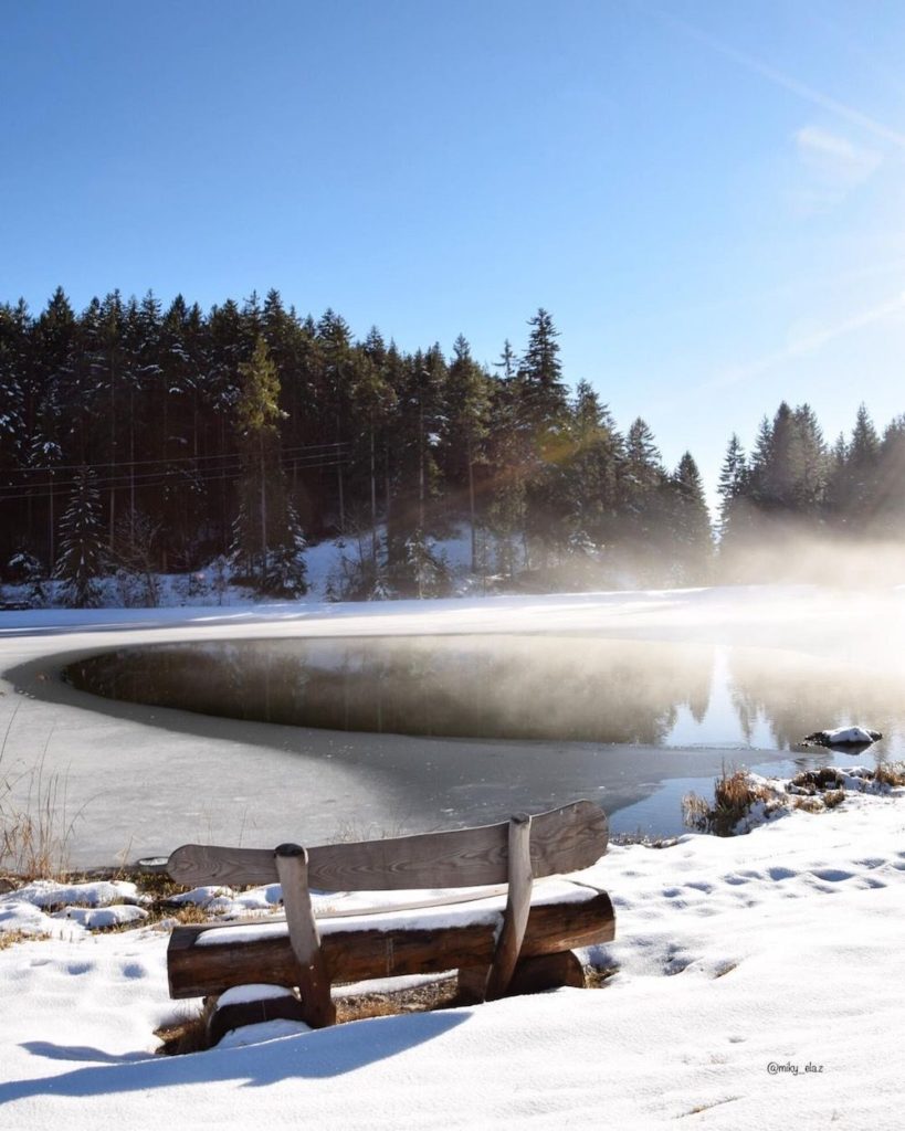 dria al fos in inverno-laghetti di ruffré