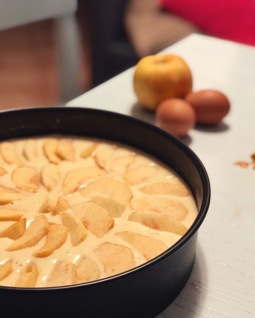 ricetta torta di mele senza burro