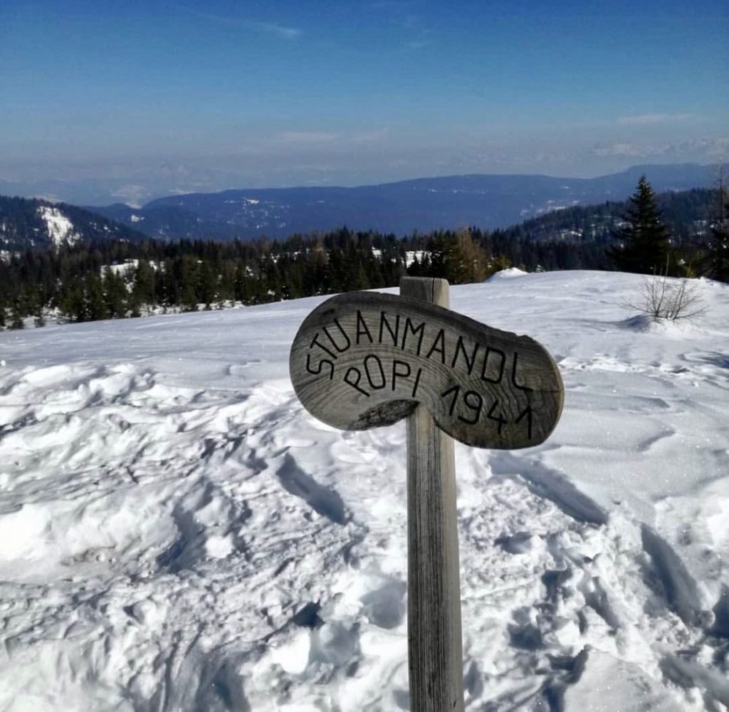 monte popi in inverno