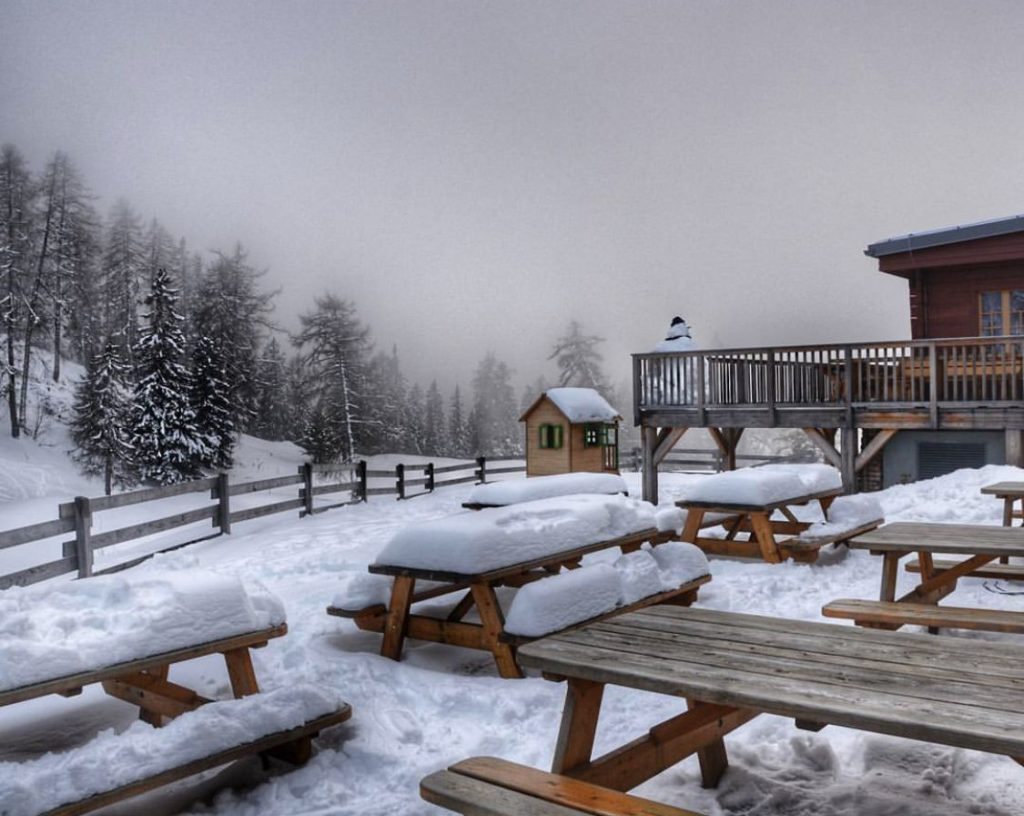 dalla mendola alla malga di romeno in inverno