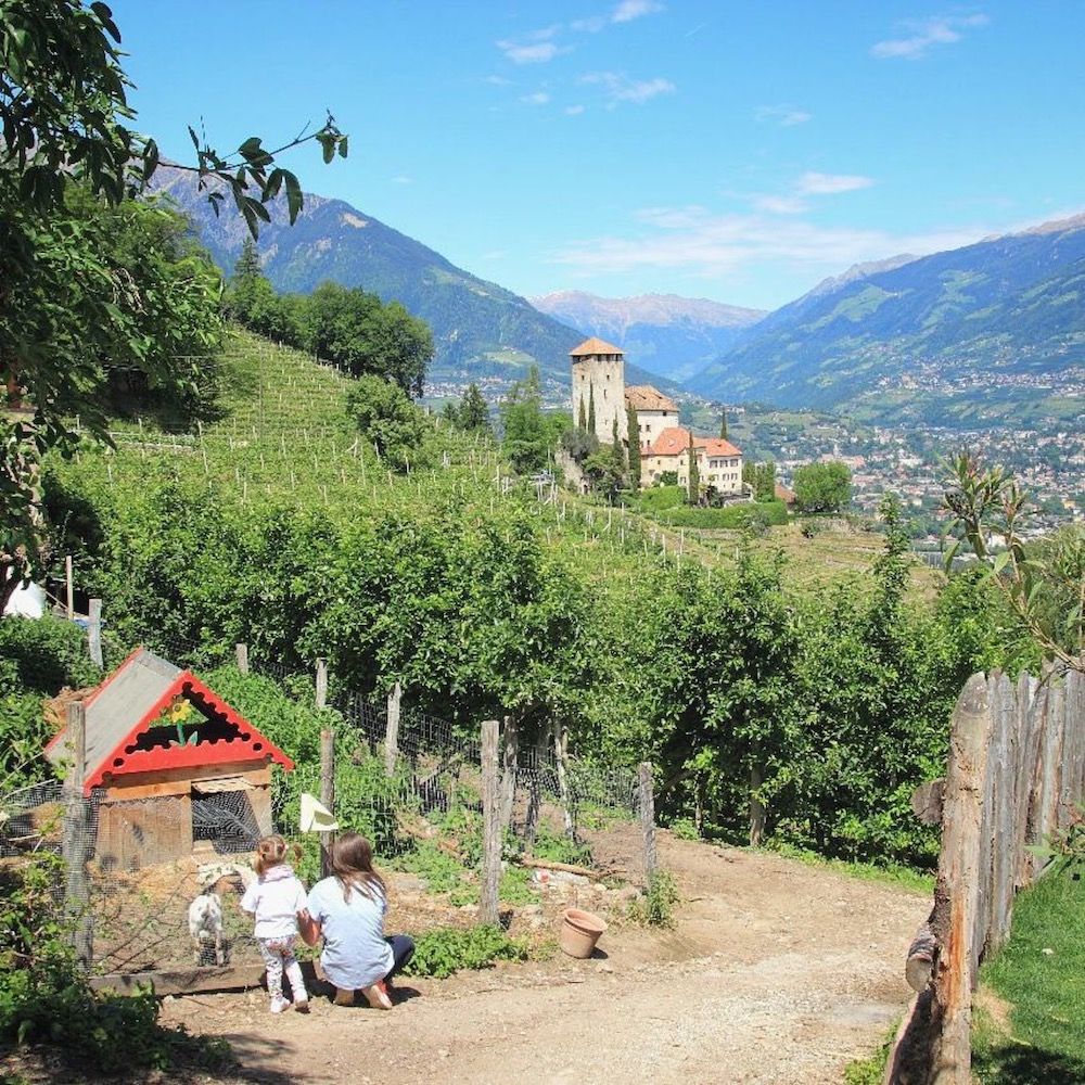 roggia di marlengo in primavera