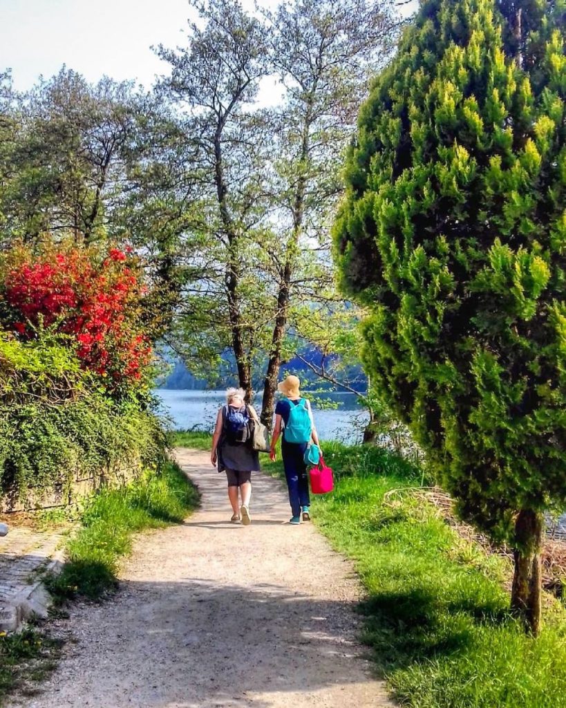 lago di levico primavera