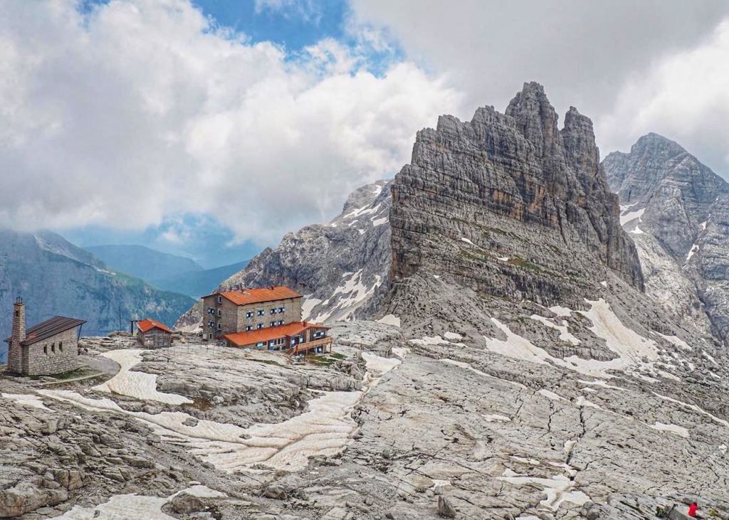 rifugi nelle Dolomiti di Brenta