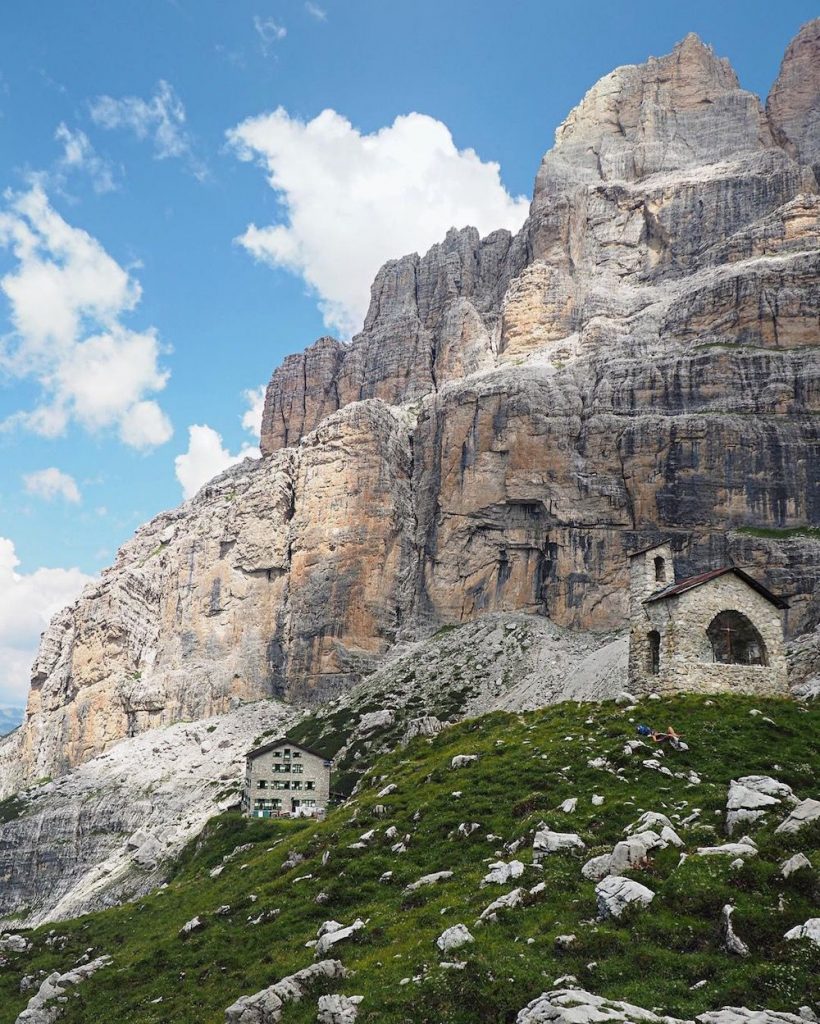 rifugi nelle Dolomiti di Brenta