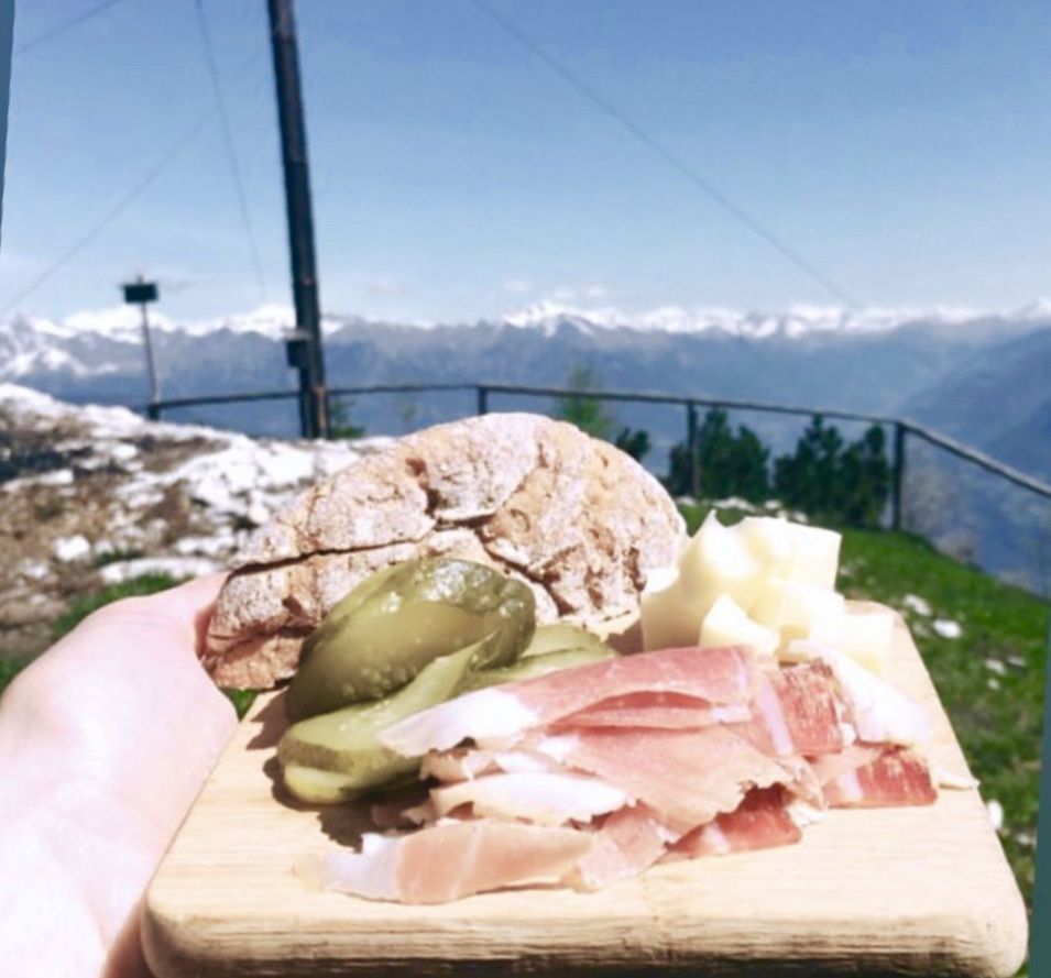 cosa portarsi da mangiare in montagna