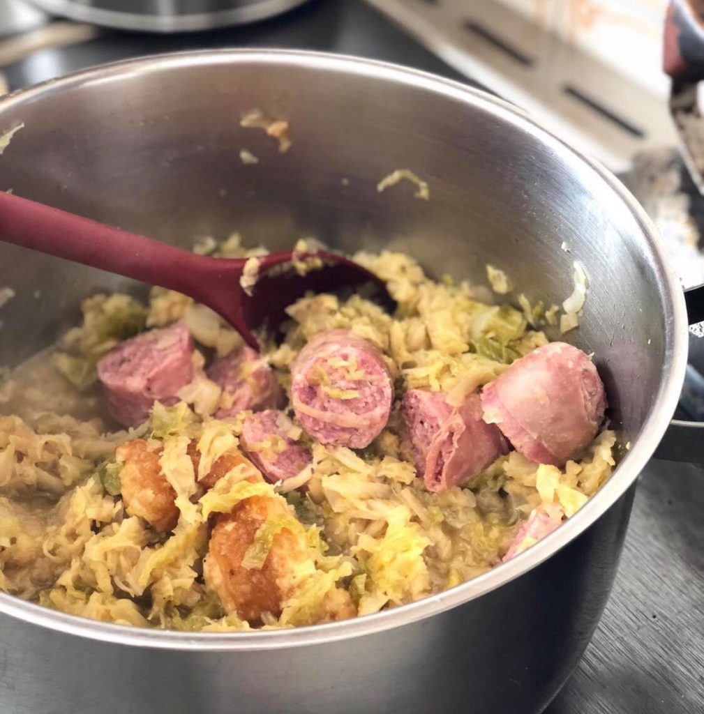 piatti tipici del trentino alto adige-polenta e capus