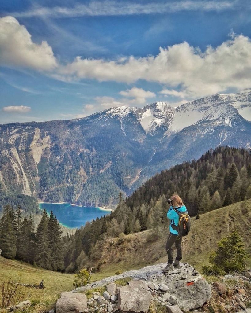 vista su lago di tovel