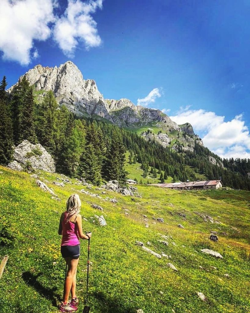 sentiero per malga tuena