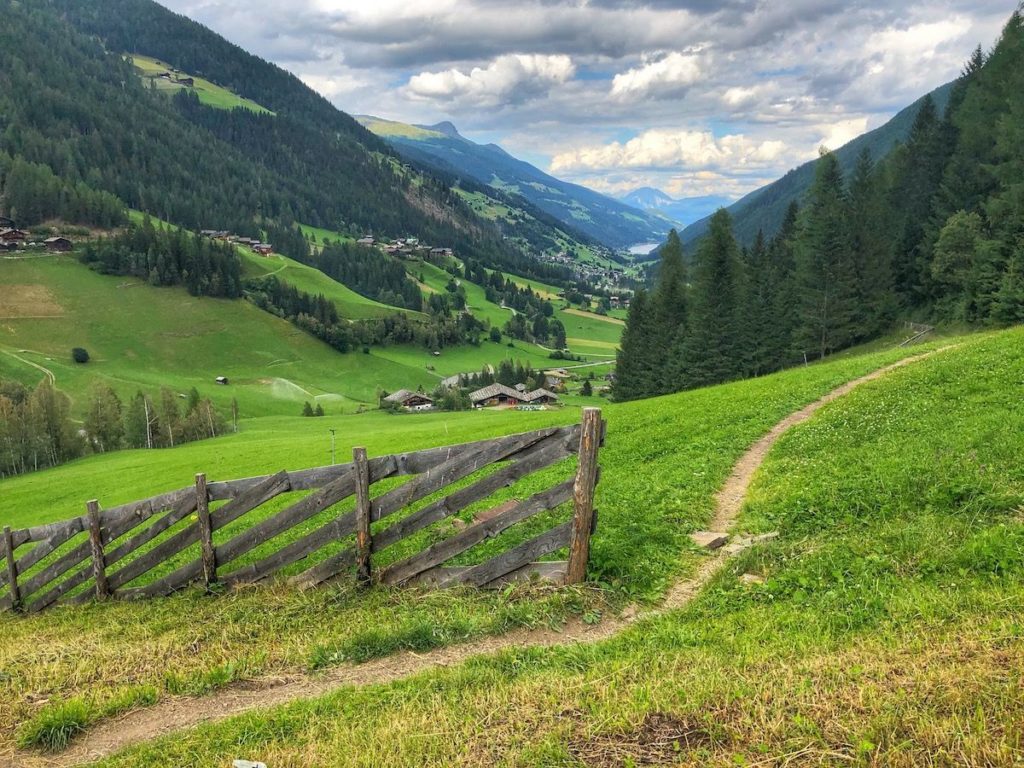 vista sulla val d ultimo