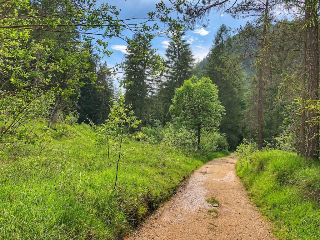 passeggiate dal lago Smeraldo di Fondo