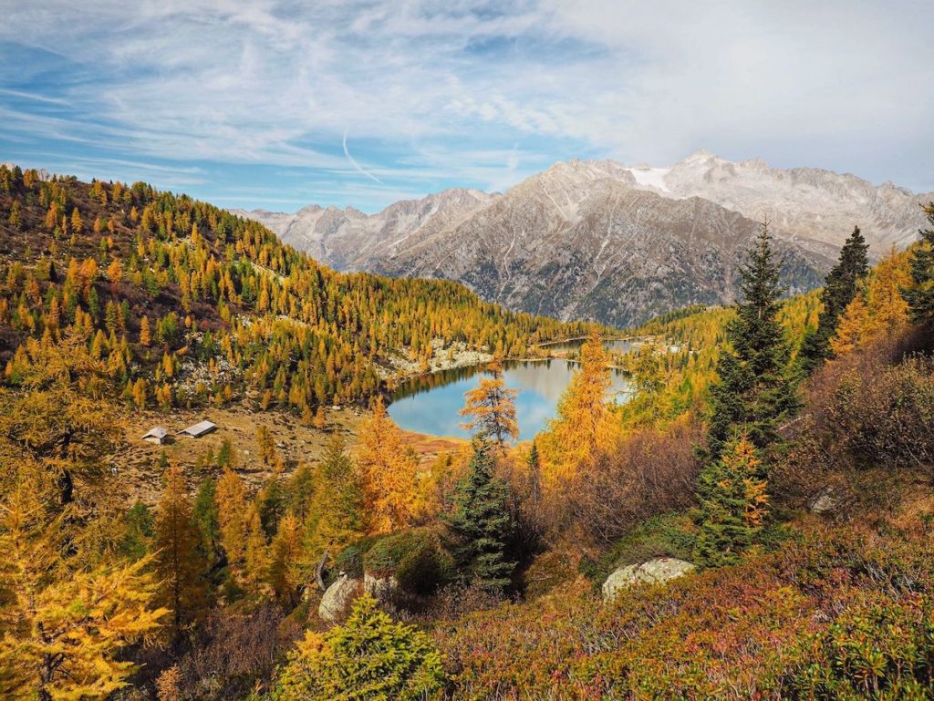 vista sui laghi di san giuliano