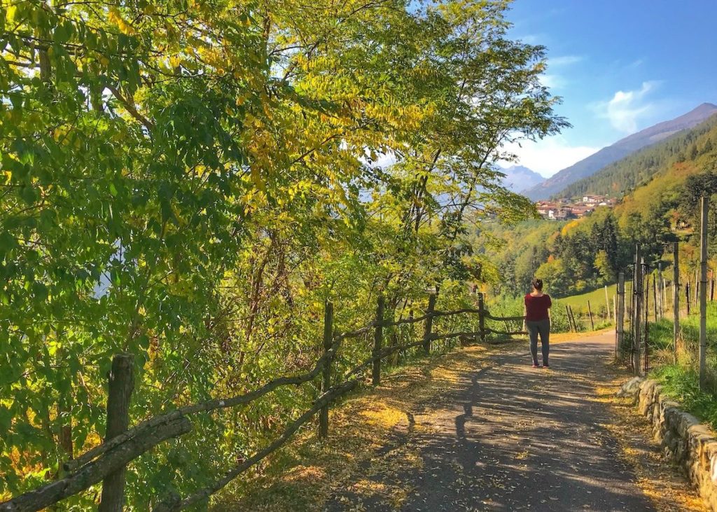 passeggiata da cis a san giacomo