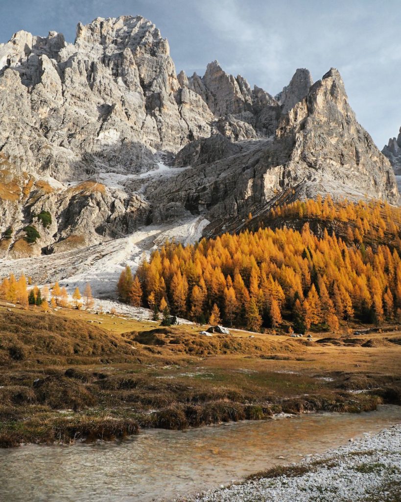 val venegia in autunno